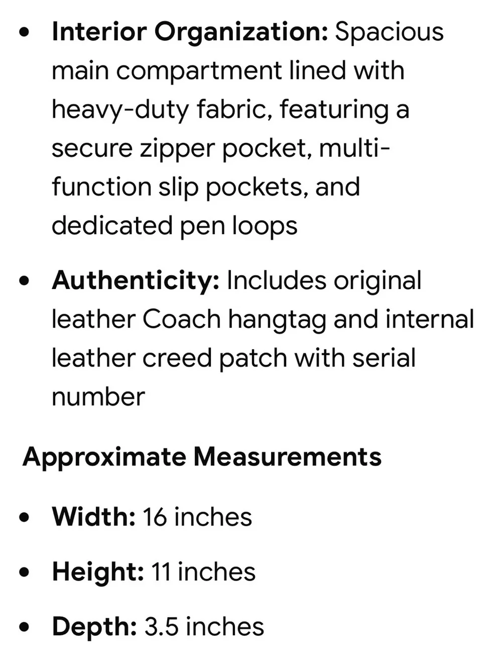 Coach Men’s Signature Jacquard Embassy Briefcase
